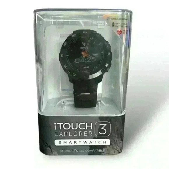 iTouch Explorer 3 Smart Watch Fitness Tracker Compatible iOS & Android - Picture 4 of 8
